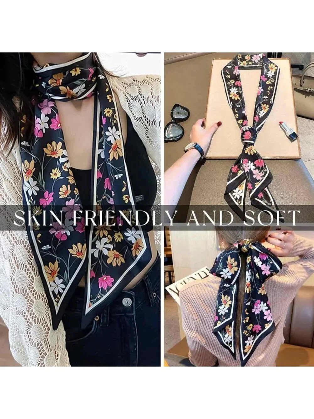 N/A silk scarf